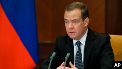 Phó thư ký Hội đồng An ninh Nga - Dmitry Medvedev.