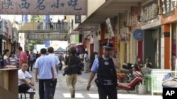 شن جیانگ کے شہر کاشغر میں گزشتہ ماہ پیش آنے والے پرتشدد واقعات میں 19 افراد ہلاک ہو گئے تھے۔ (فائل فوٹو)