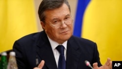 Tổng thống Ukraina bị lật đổ Viktor Yanukovych có thể nằm trong danh sách đóng băng tài sản của EU.
