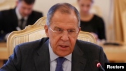 Bộ trưởng Ngoại giao Nga Sergei Lavrov.