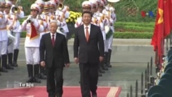 Chủ tịch Trung Quốc chúc mừng ông Nguyễn Phú Trọng